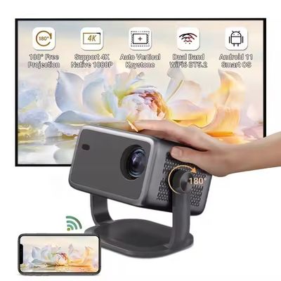 좋은 가격 HDMI LED 어린이 교육 극장 DLP 프로젝터 4k 1080p Full HD ODM 온라인으로