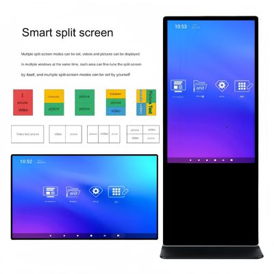 좋은 가격 OEM 야외 LCD 디스플레이 벽 장착 광고 터치 스크린 55인치 온라인으로